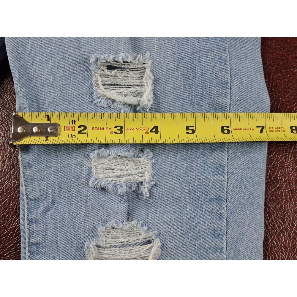 ⭐ Levi’s 720 High Rise Super Skinny Jeans Women’s Size 25 Blue Stretch Denim - Picture 16 of 16